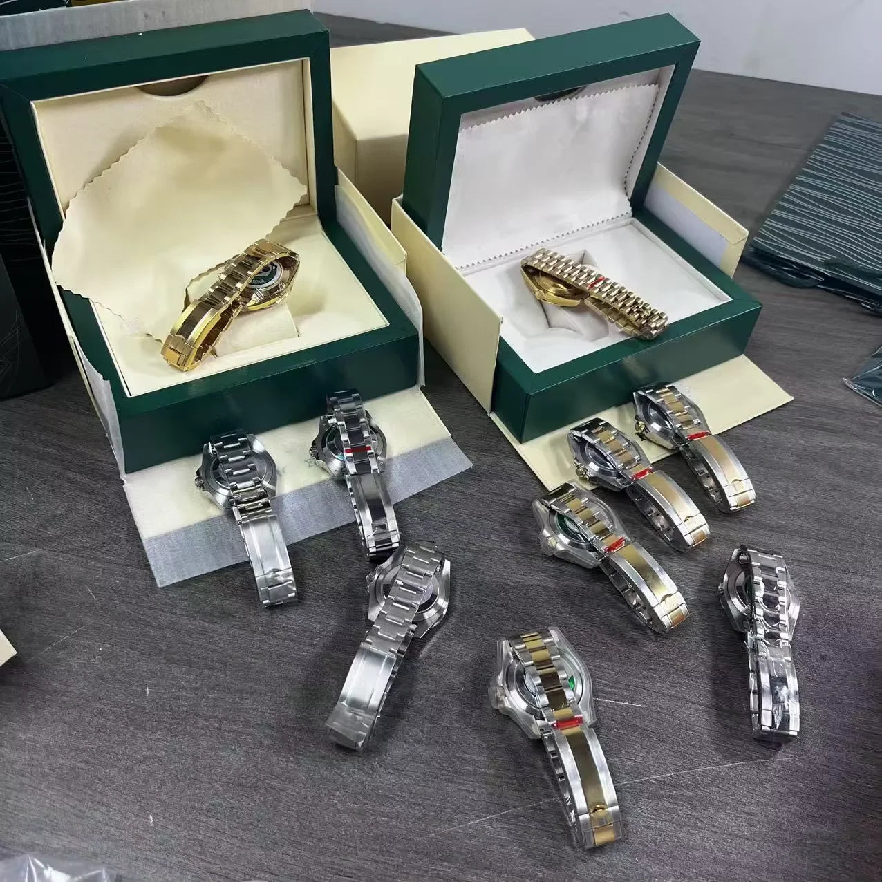 Brand Fashion Clean Factory 3235 3285 4132 4131 4130 Movement Stainless Steel Automatic Mechanical Watch