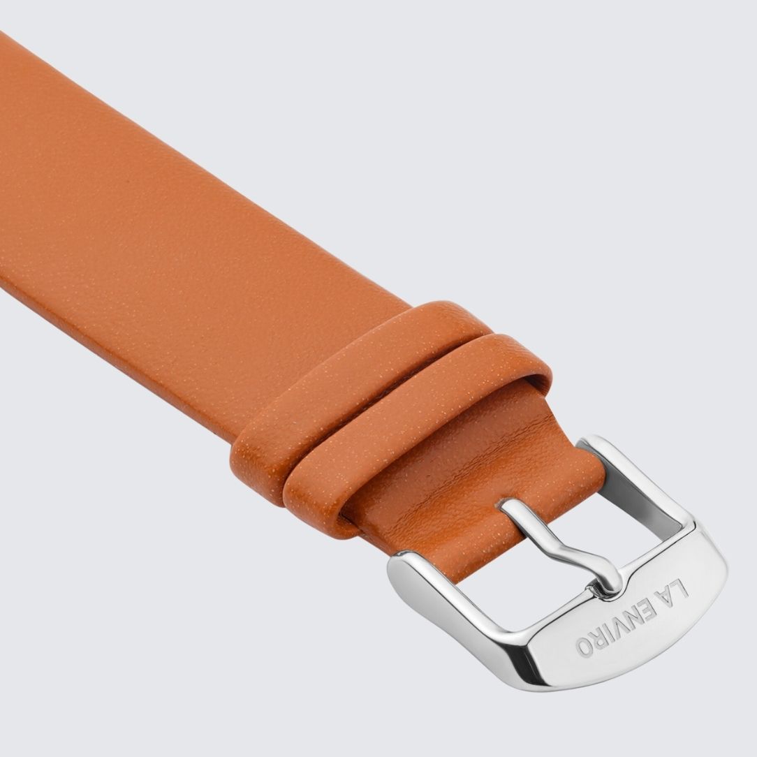 Tan Unstitched Watch Strap | 20MM-0