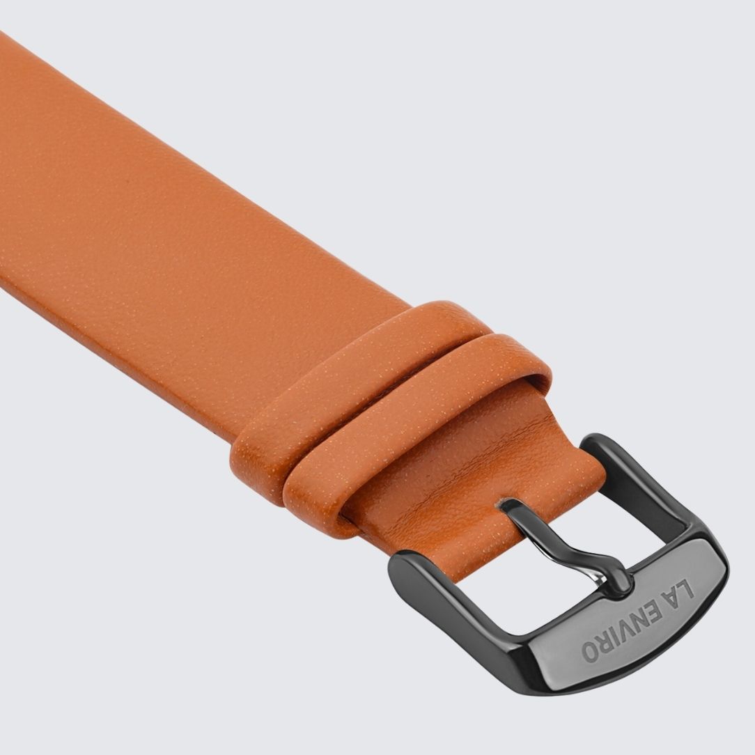 Tan Unstitched Watch Strap | 20MM-5