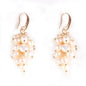Genuine Freshwater Pearl Designer Cluster Dangle Drop Earrings
