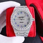 High Translucency VVS Real Diamond Moissanite Luxury Watches for Men Pointer Stainless Steel Passes High
