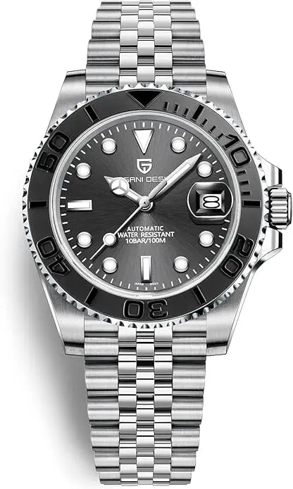 PAGANI DESIGN Original 40MM Men's Automatic Mechanical Watches NH35 Luxury Stainless Steel Waterproof Watch for Men Reloj PD1651