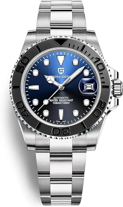 PAGANI DESIGN Original 40MM Men's Automatic Mechanical Watches NH35 Luxury Stainless Steel Waterproof Watch for Men Reloj PD1651