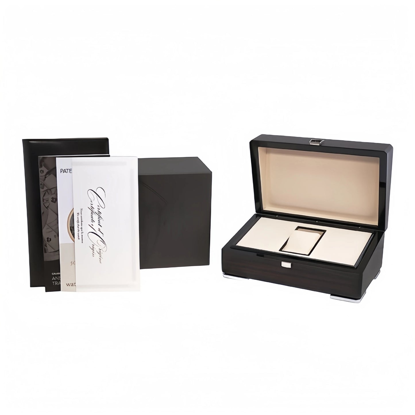 For Pateks Philippeer Luxury Mechanical Watch 10 ATM Waterproof Stainless Steel 41mm Dial with Luminous Pointer Crown ETA