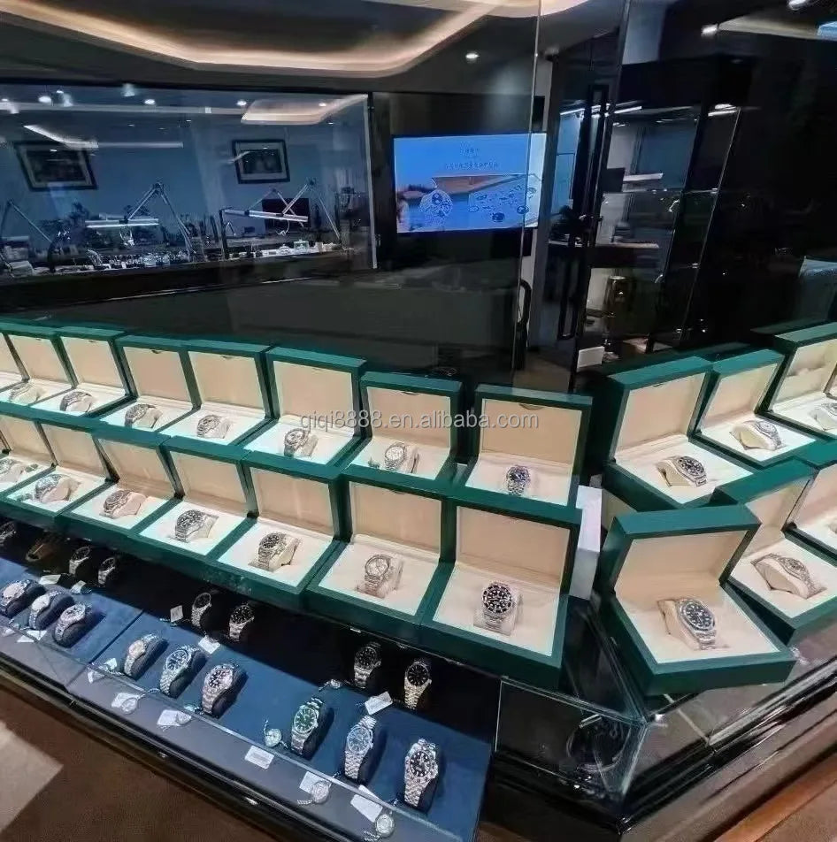 Hot Selling RLX Master Designed Fully Automatic Mechanical Watch Men's Calendar Watch Multifunctional Timing Watch