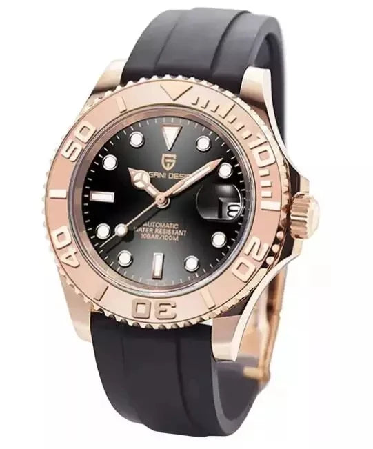 PAGANI DESIGN Original 40MM Men's Automatic Mechanical Watches NH35 Luxury Stainless Steel Waterproof Watch for Men Reloj PD1651