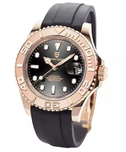 PAGANI DESIGN Original 40MM Men's Automatic Mechanical Watches NH35 Luxury Stainless Steel Waterproof Watch for Men Reloj PD1651