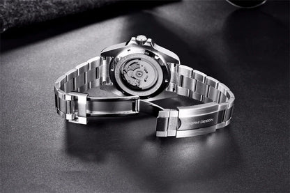 PAGANI DESIGN Original 40MM Men's Automatic Mechanical Watches NH35 Luxury Stainless Steel Waterproof Watch for Men Reloj PD1651