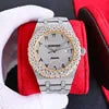 High Translucency VVS Real Diamond Moissanite Luxury Watches for Men Pointer Stainless Steel Passes High