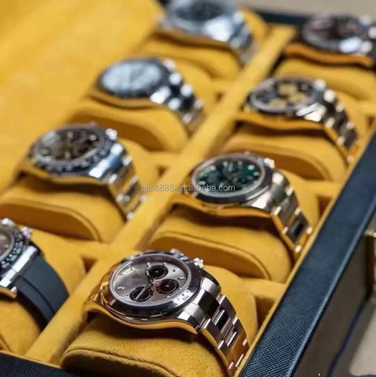 Hot Selling RLX Master Designed Fully Automatic Mechanical Watch Men's Calendar Watch Multifunctional Timing Watch