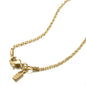 18ct Yellow Gold Plated Anchor Chain Necklace