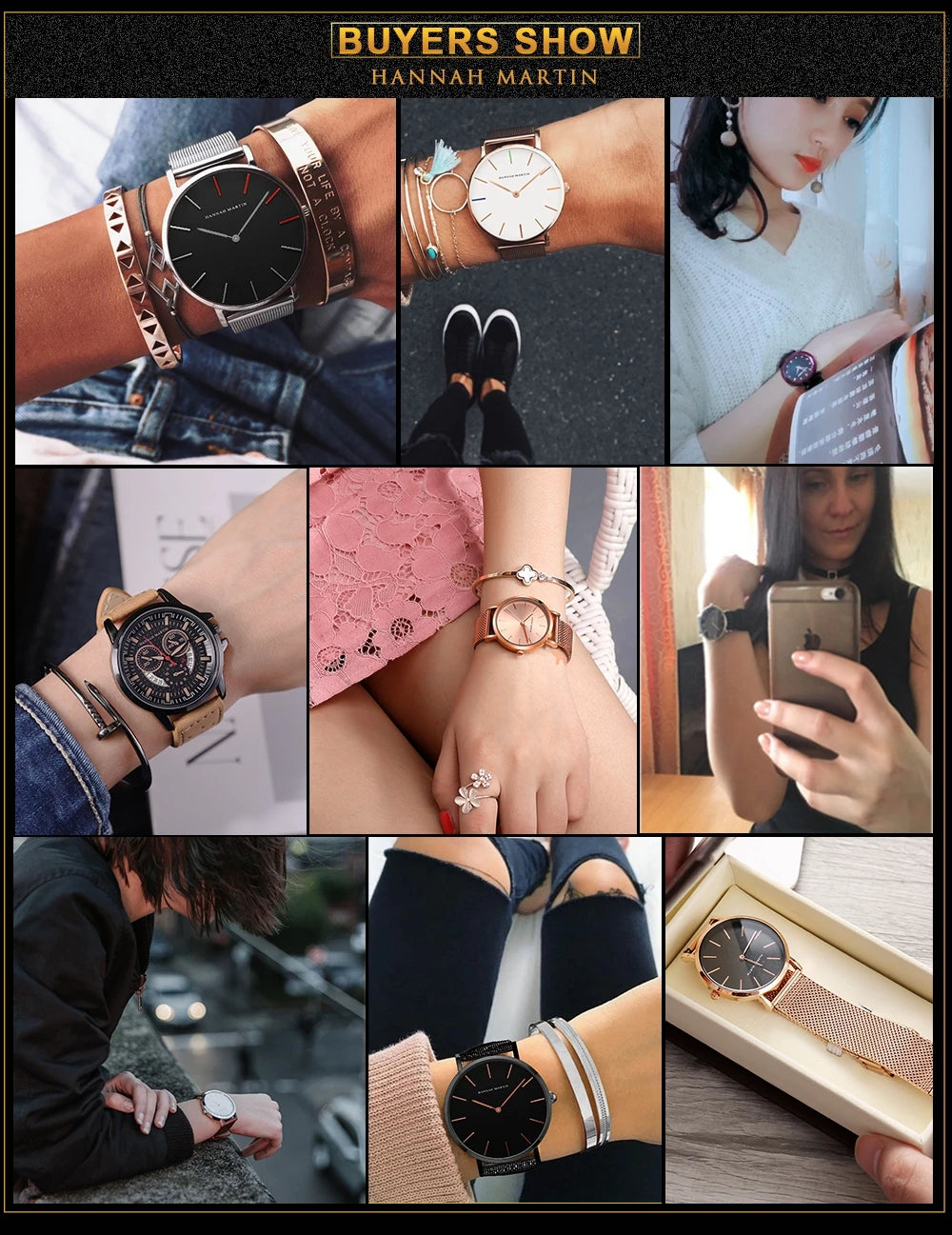 2023 New Women Bracelet Watch 1 Set Japan Quartz Movement Simple Rose Gold Stainless Steel Mesh Student Watches Relogio Feminino