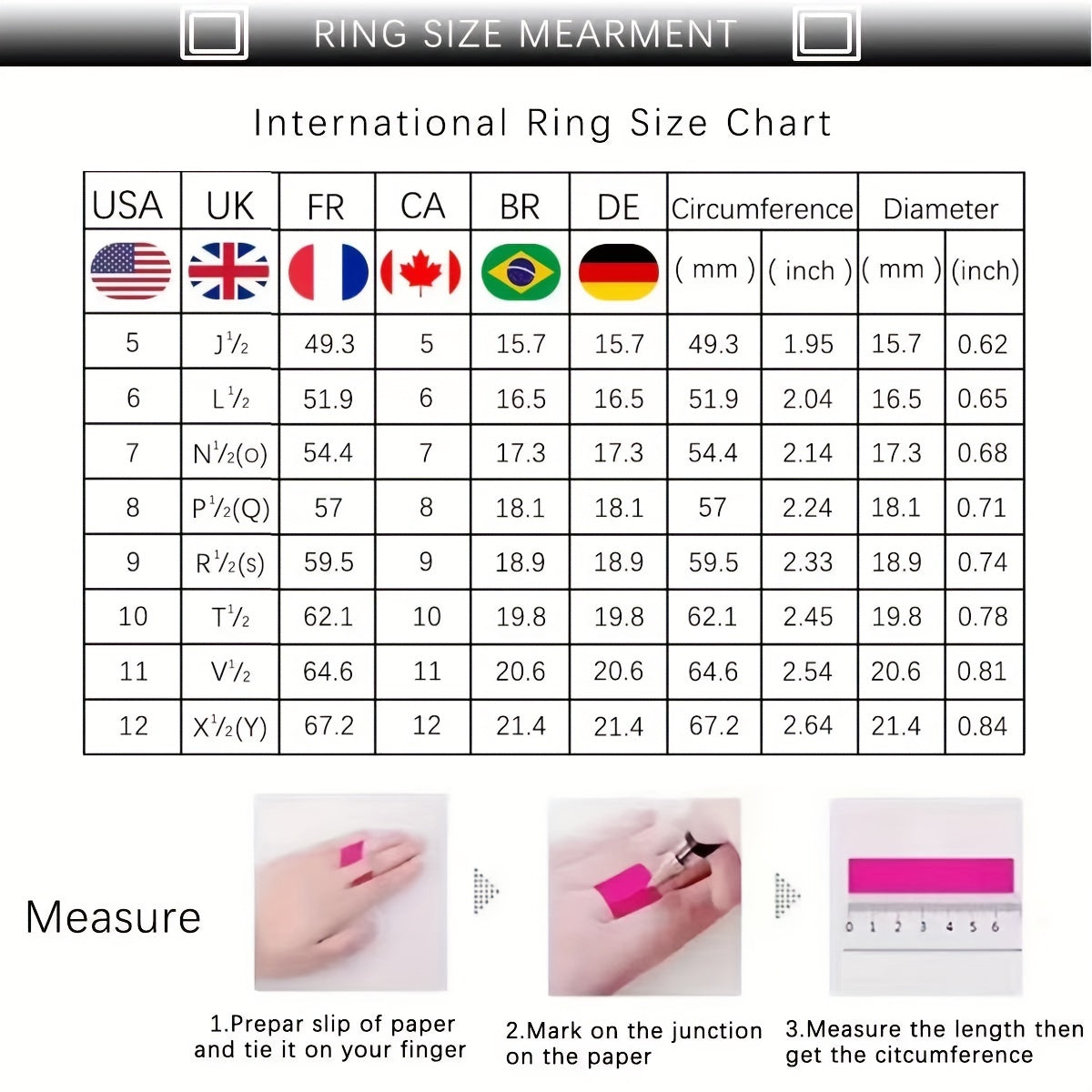 1/2ct Moissanite Ring 925 Sterling Silver Elegant Engagement Wedding Jewelry High Quality Christmas Birthday Gift For Your Lady